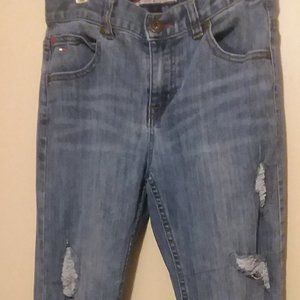 Tommy Hilfiger Boys Distress Jeans Size 12